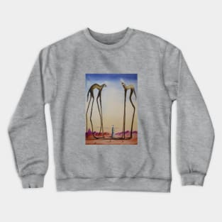 Dali Ferrets Crewneck Sweatshirt